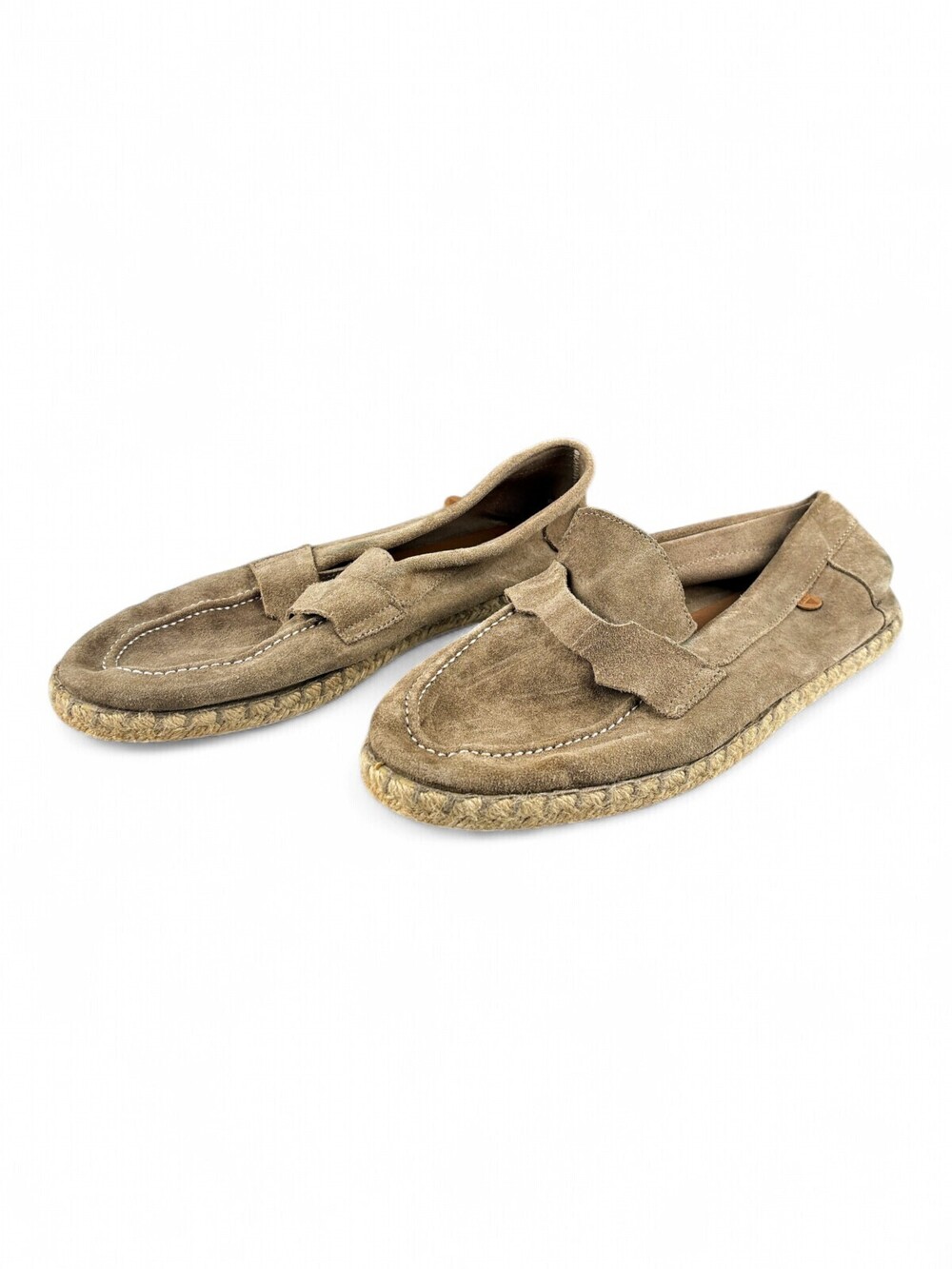 Verbenas Men's Suede Espadrille Loafers Size 8 (EU 41)